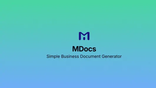 MDocs | Simple and Accurate Business Document Generator