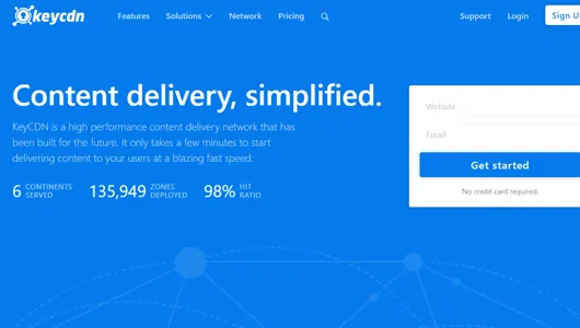 KeyCDN - Content delivery made easy