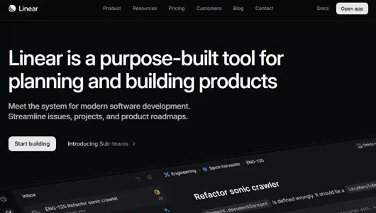 Linear – Plan and build products