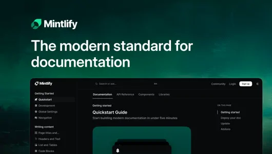 Mintlify — The documentation you want, effortlessly