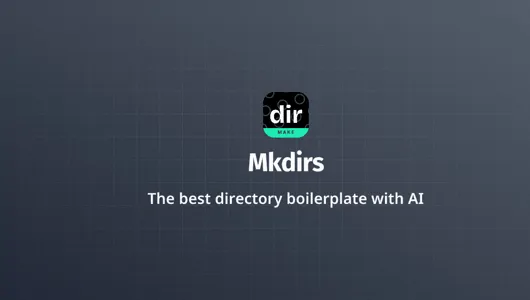 Mkdirs - The Best Directory Boilerplate with AI