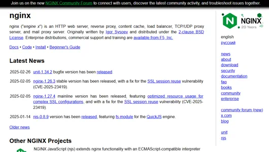 nginx