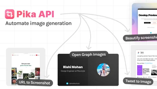 Pika – Create Screenshots and Mockups