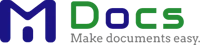 Logo of MDocs | Simple and Accurate Business Document Generator